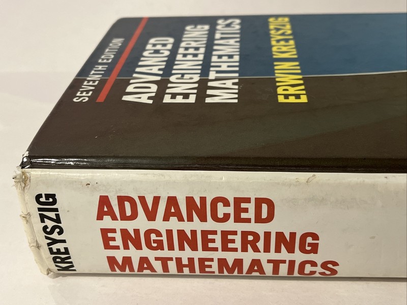 1993 Advanced Engineering Mathematics by E. Kreyszig (7th ed) ACCEPTABLE gallery