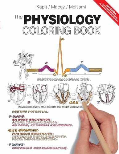 Physiology Coloring Book, The – Paperback, by Kapit Wynn; Macey – Very Good h