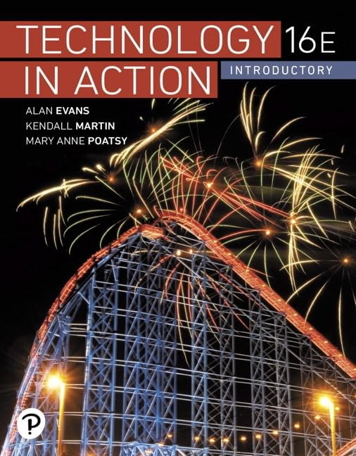 Technology In Action, Introductory – paperback Martin, Kendall|Evans, Alan|P…