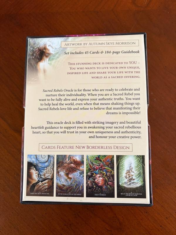 Sacred Rebels Oracle by Alana Fairchild 45 Cards & 184 Guidebook 2021 Ed Openbox gallery