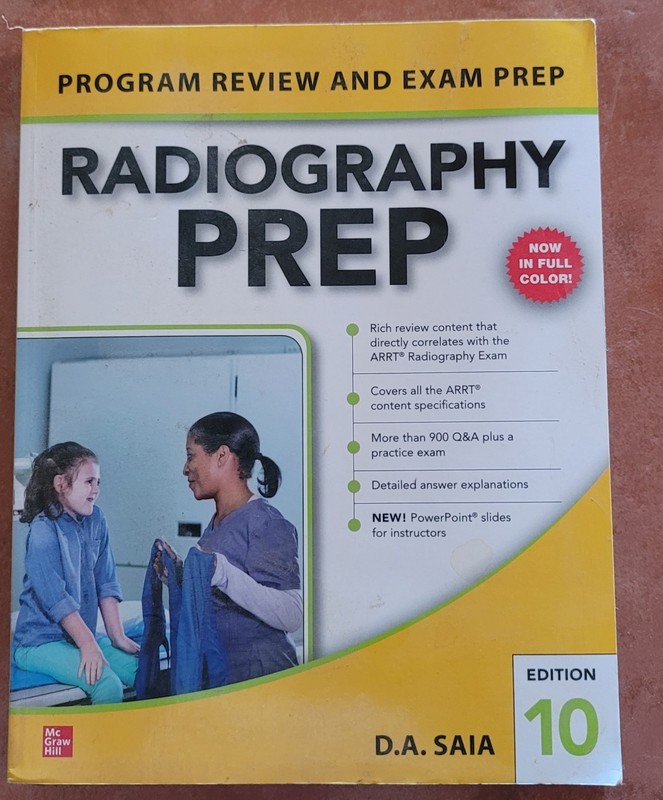 Radiography PREP (Program Review and Exam Preparation), 10th Edition by D. A….