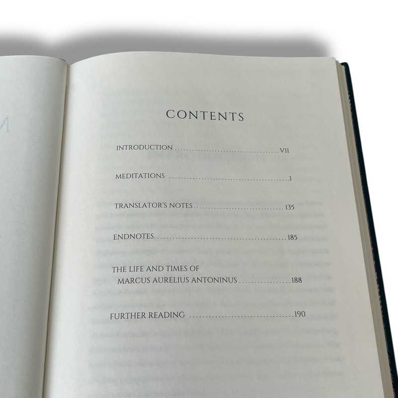 Meditations by Marcus Aurelius Hardcover Timeless Classics Gift Edition gallery