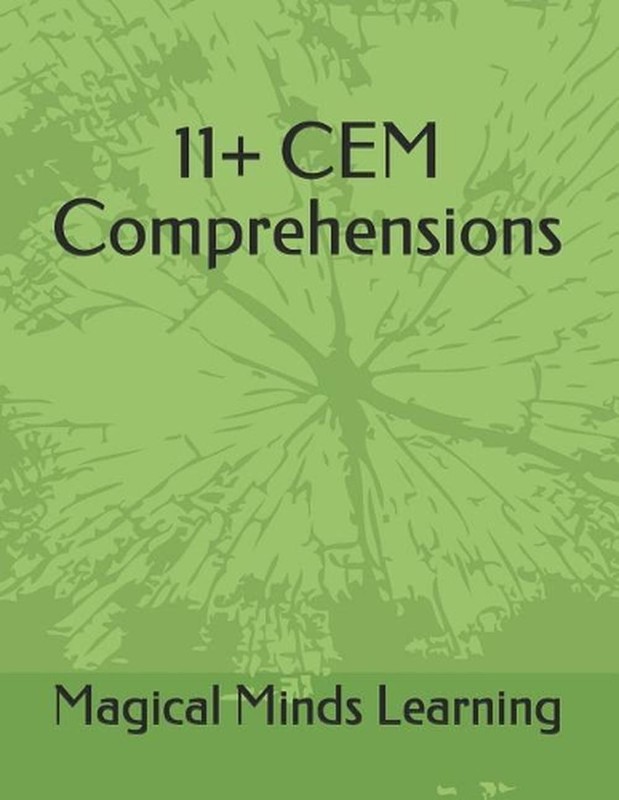 11+ CEM Comprehensions by Magical Minds Learning (English) Paperback Book