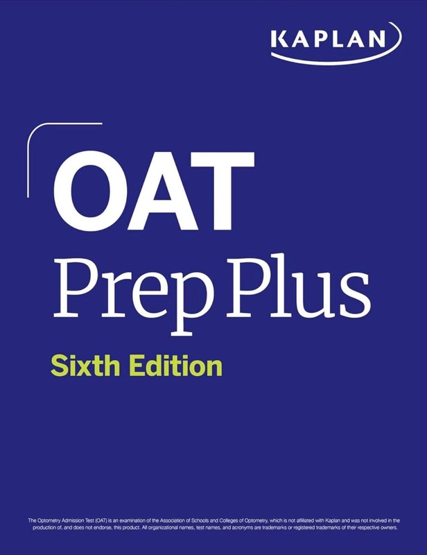 Kaplan Optometry Admissions Test Sixth Edition