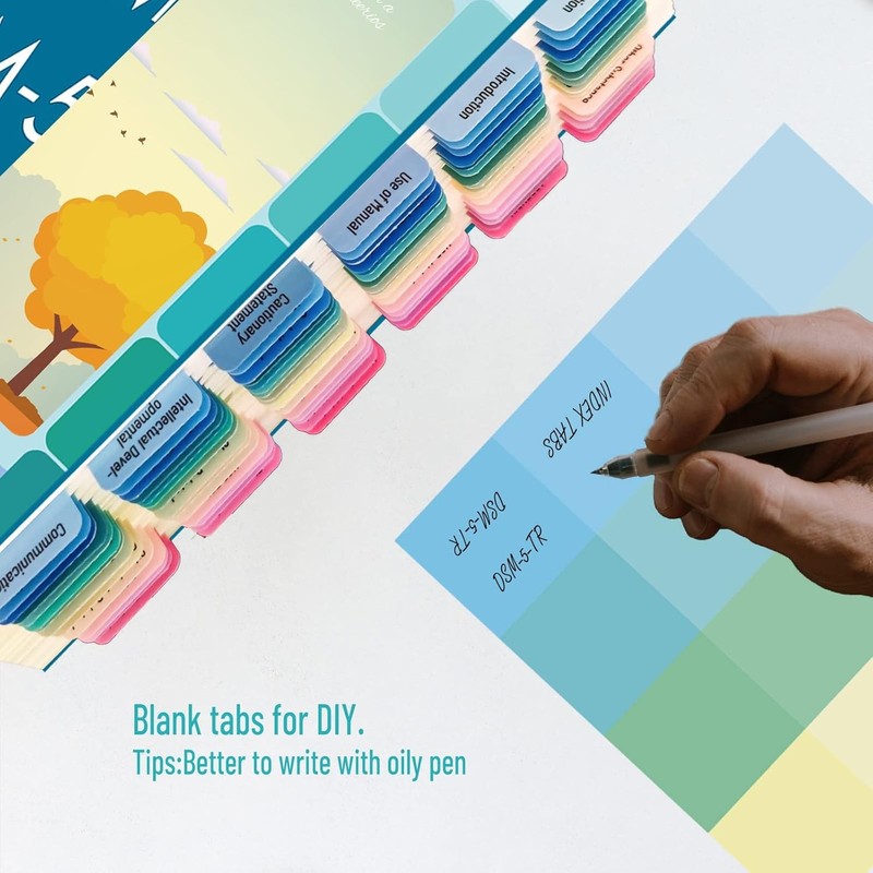 Index Tabs for DSM 5 TR, Tabbing System for DSM-5-TR Diagnostic and Statistical gallery