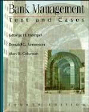 Bank Management: Text and Cases – Paperback, by Hempel George H. – Acceptable r