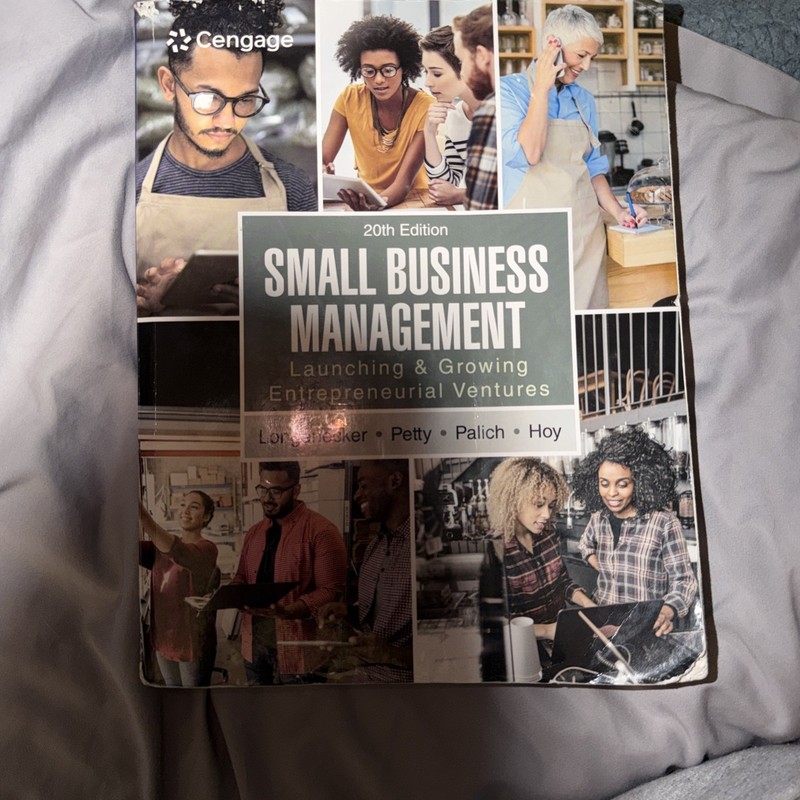 Small Business Management: – 20th Edition, by Longenecker Justin; Petty – Good