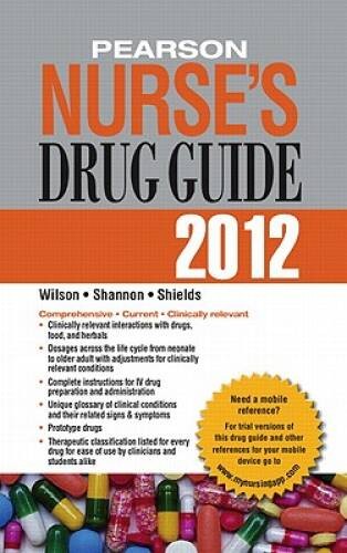 Pearson Nurse’s Drug Guide 2012 (Pearson Nurse’s Drug Guide (Nur – VERY GOOD