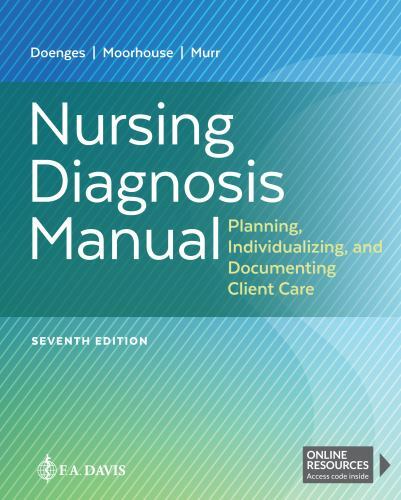 Nursing Diagnosis Manual : Planning, Individualizing, and Documenting Client …