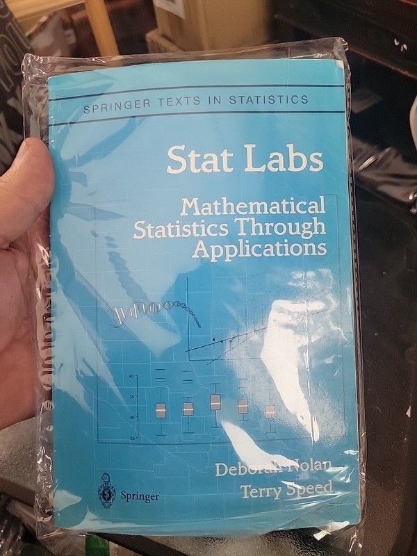Stat Labs: Mathematical Statistics Through Applications by Nolan