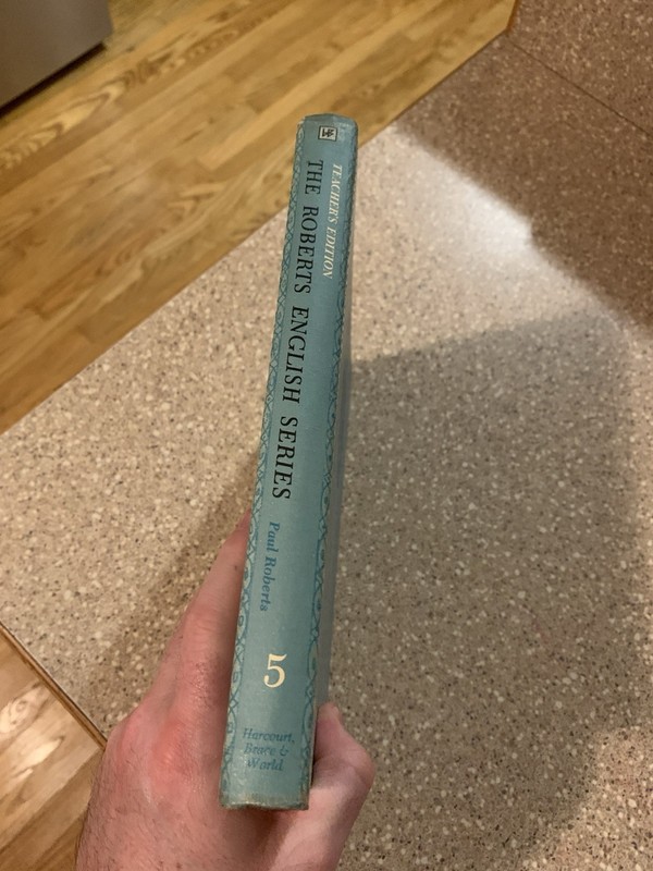 Vintage Teacher’s Edition 1966 - Roberts English Series Grade 5 Harcourt World gallery