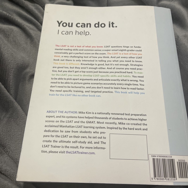 LSAT Trainer : A Remarkable Self-Study Guide for the Self-Driven Student by Mike gallery