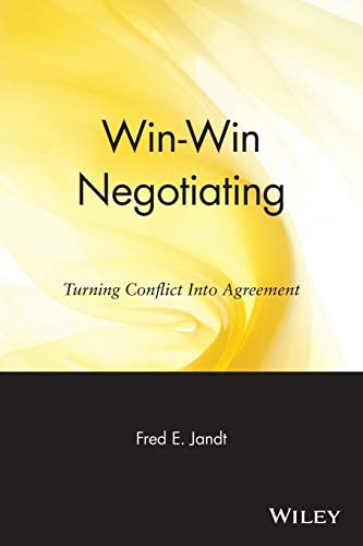 Win-Win Negotiating: Turning Conflict … by Jandt, Fred E. Paperback / softback