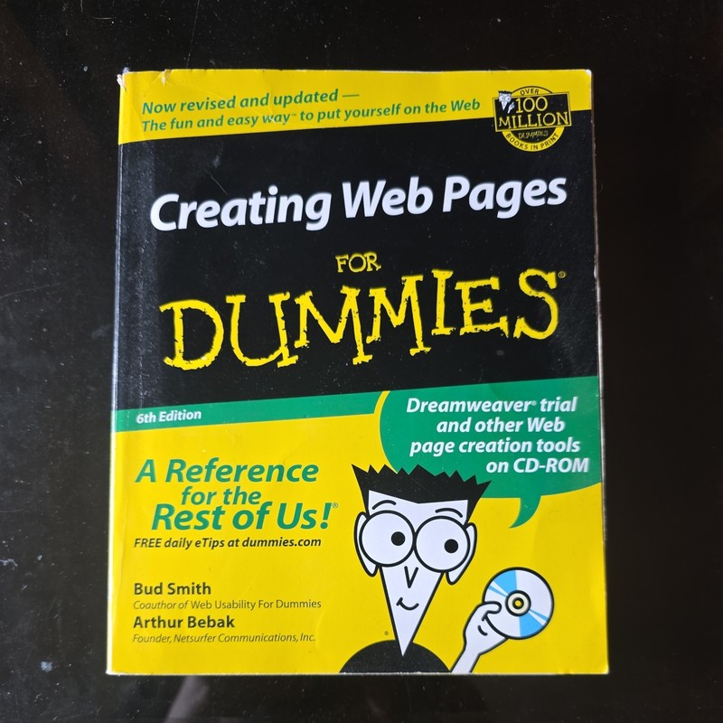 Creating Web Pages for Dummies by Arthur Bebak and Bud Smith (2002, Trade…