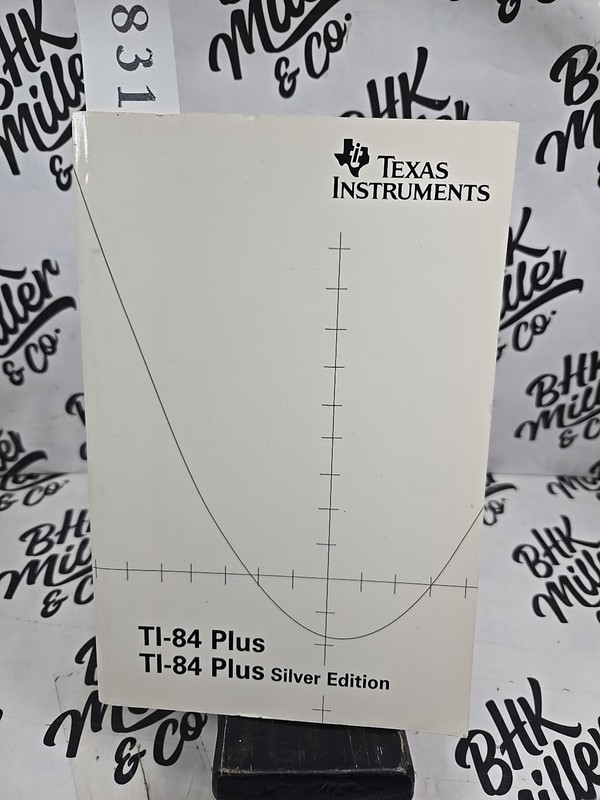 TI 84 Plus Silver Edition Guidebook By Texas Instruments Book Paperback