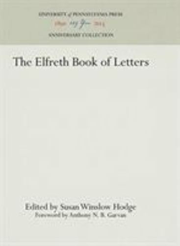 Elfreth Book of Letters, Hardcover by Hodge, Susan Winslow (EDT), Like New Us…