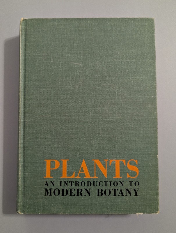 Plants: An Introduction To Modern Botany – 1962 HC Textbook – Greulach / Adams