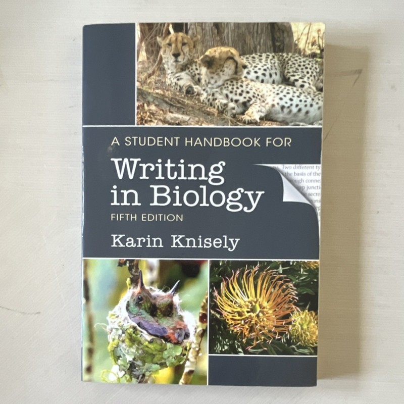 A Student Handbook for Writing in Biology 5th Ed by Karin Knisely Paperback