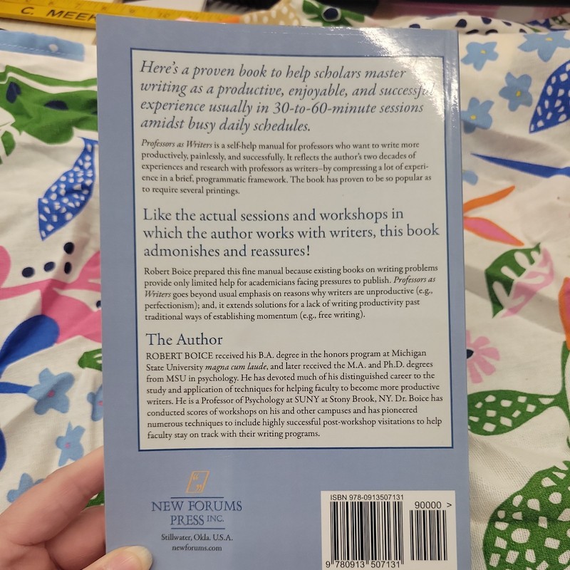 Professors as Writers: A Self-Help Gu..., Boice, Robert gallery