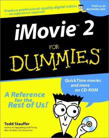 IMOVIE 2 FOR DUMMIES By Todd Stauffer **Mint Condition**