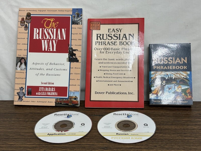 Russian Understanding The Culture And Language (3 Books And 2 CD’S)