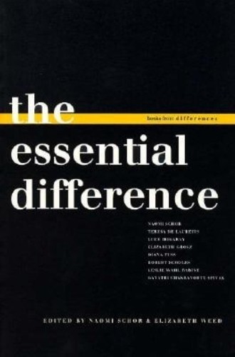 Elizabeth Weed The Essential Difference (Paperback) (UK IMPORT)