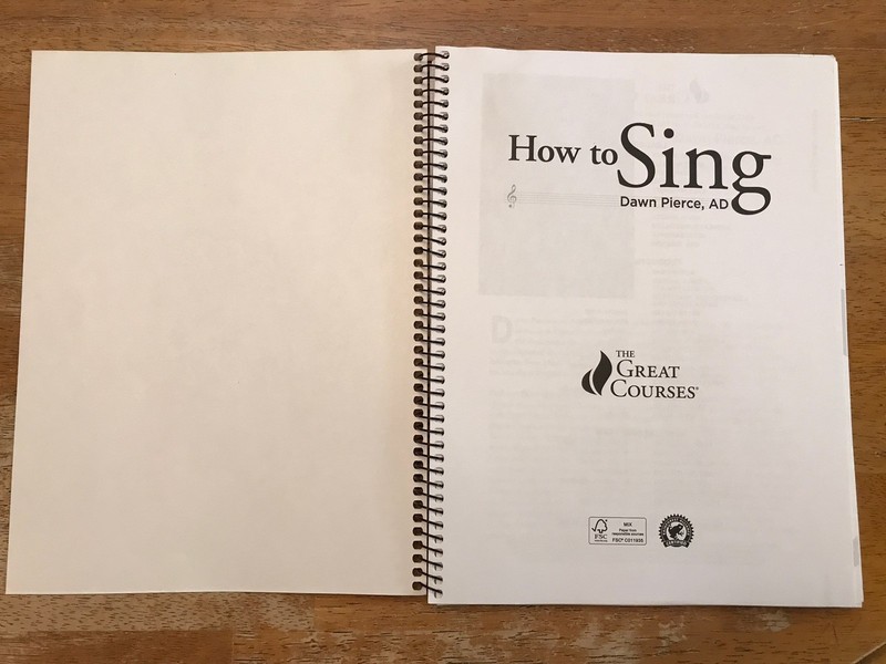 The Great Courses, How to Sing Course Workbook by Dawn Pierce gallery