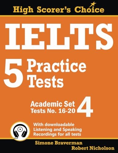 IELTS 5 Practice Tests, Academic Se… by Nicholson, Robert Paperback / softback