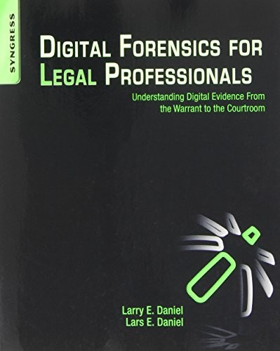 Digital Forensics for Legal Pr – VERY GOOD