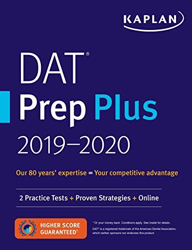 DAT Prep Plus 2019-2020: 2 Pra – GOOD