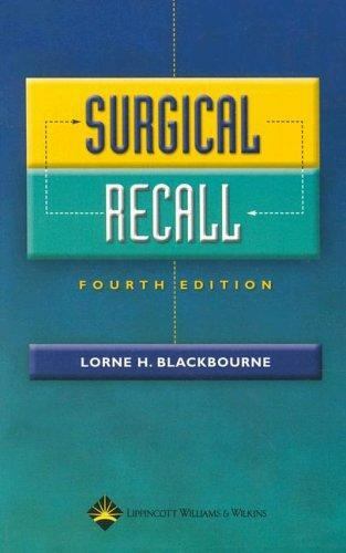 Surgical Recall by Blackbourne MD FACS, Lorne H.