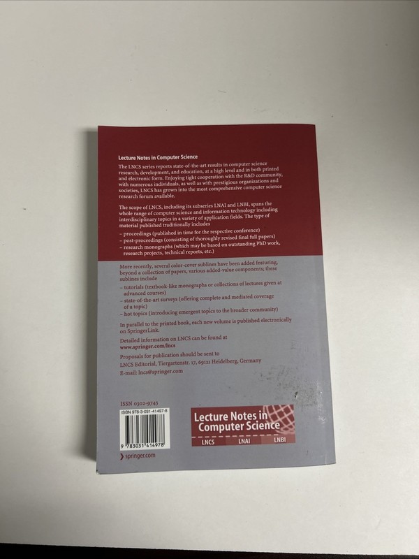 Document Analysis and Recognition- ICDAR 2023 Workshops Pt.1 Paperback Springer gallery