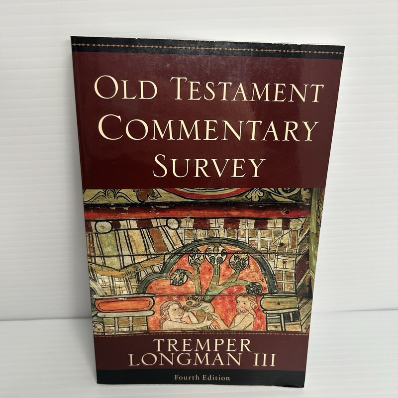 Old Testament Commentary Survey – Paperback By Tremper Longman III – NEW