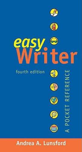EasyWriter: A Pocket Reference – Spiral-bound By Lunsford, Andrea A. – GOOD