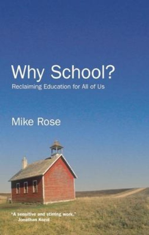 Why School? Hardcover Mike Rose