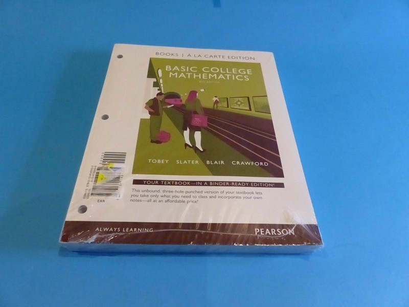 BASIC COLLEGE MATHEMATICS, BOOKS A LA CARTE EDITION 8TH EDITION