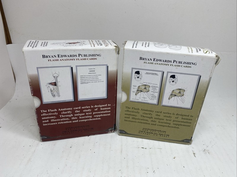Lot: Muscles (164) & Bones (158) : Flash Cards by Flash Anatomy Staff gallery