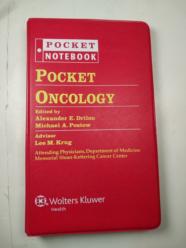 Oncology Cancer Pocket Notebook Series Reference Guide By Drilon, Poston, Krug