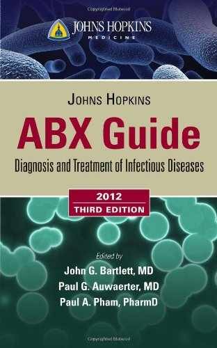 Johns Hopkins ABX Guide: – Paperback, by Bartlett John G.; – Very Good j