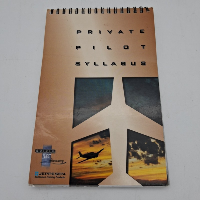 Private Pilot Syllabus ~ Spiral-bound Jeppesen Sanderson