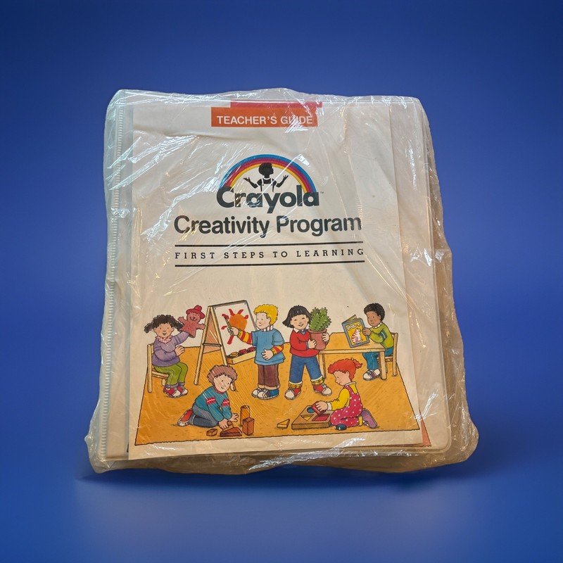 NEW Crayola Creativity Program First Steps To Learning Teachers Guide Activity