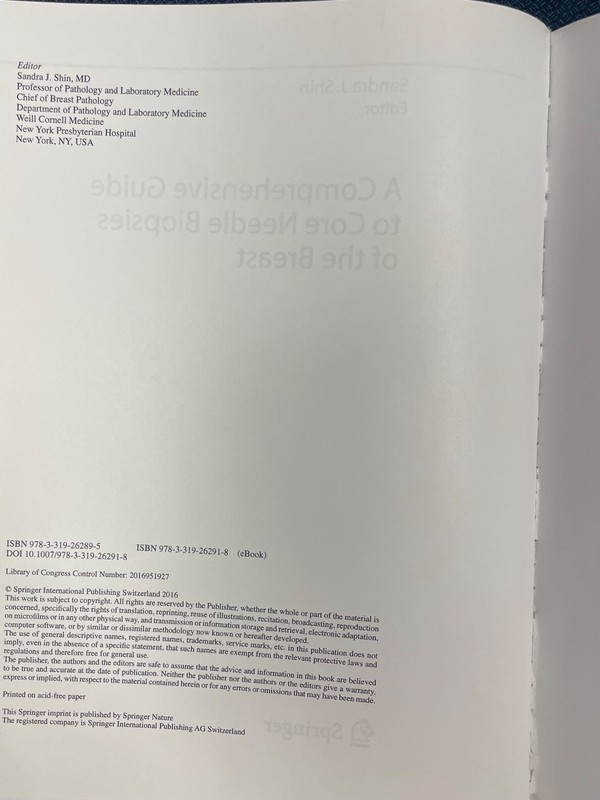 A Comprehensive Guide to Core Needle Biopsies of the Breast gallery