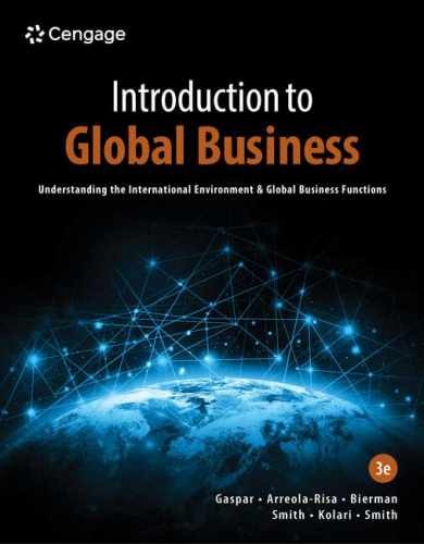 Introduction to Global – Paperback, by Gaspar Julian; Kolari – Acceptable n