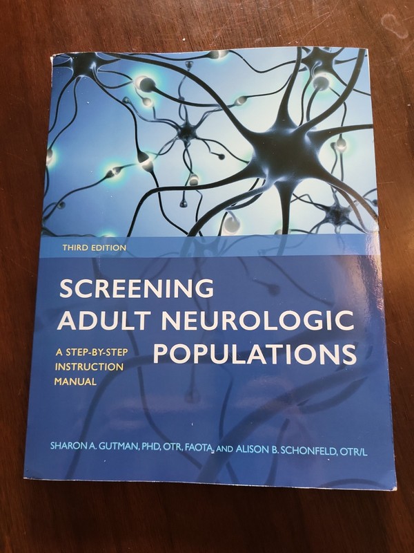 Screening Adult Neurologic Populations 3rd Edition By Gutman