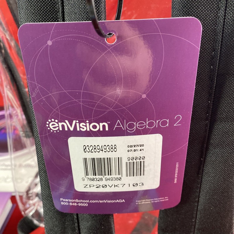 Pearson enVision Algebra 2 (Grade 10/11) Homeschool Curriculum Kit - Brand New! gallery