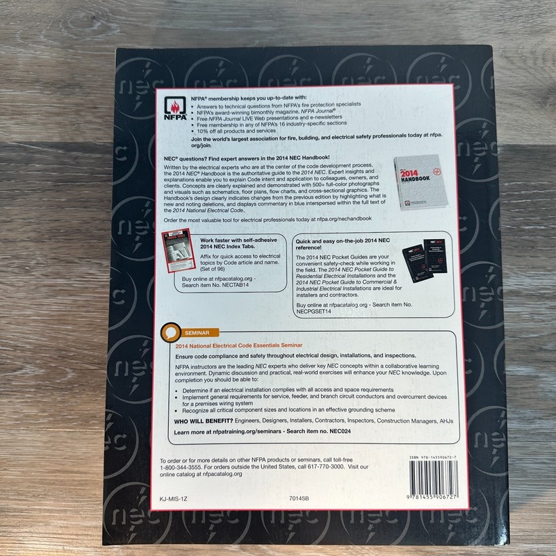 NFPA 70, National Electrical Code : 2014 Edition by National Fire Protection gallery