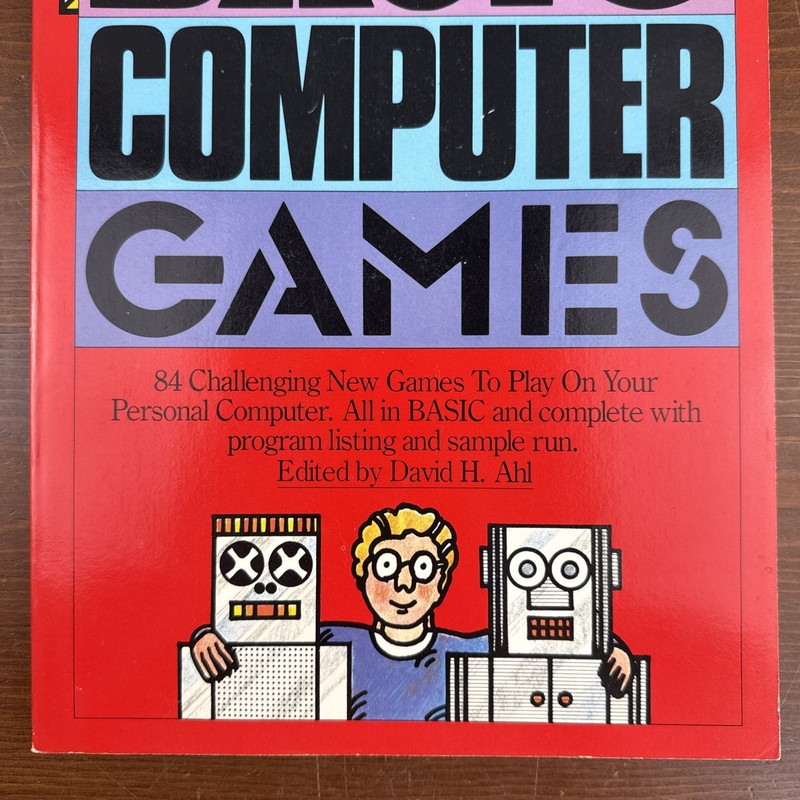 More Basic Computer Games David H Ahl Workman Publishing PB First Print 1980 gallery