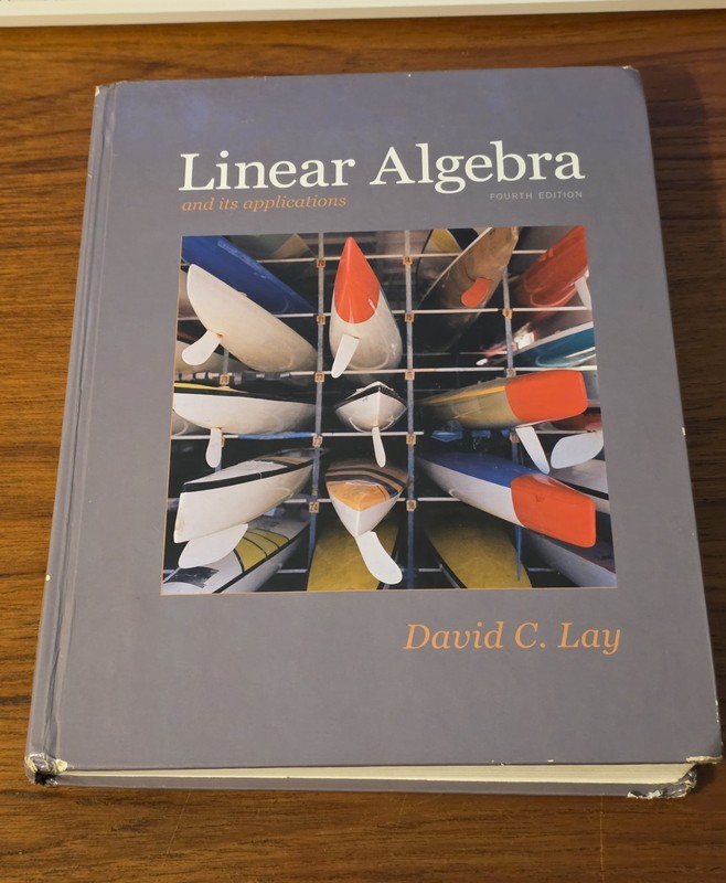 “Linear Algebra and its Applications” 4E, David C. Lay 2012