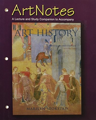 ARTNOTES VOLUME 1 (ART HISTORY) By Marilyn Stokstad *Excellent Condition*