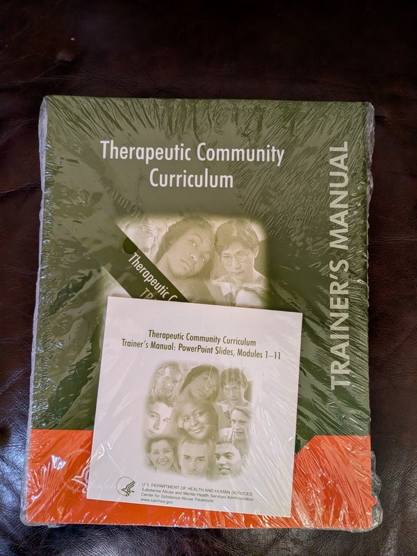 Therapeutic Community Curriculum – Trainer’s Manual (US Dept of Health & HS) NEW